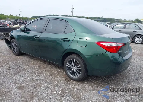 2016 Toyota Corolla Le Plus z USA, uszkodzony, nr VIN 2T1BURHE4GC639158